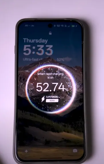 5850 mAh battery